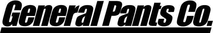 General pants clothing brand logo 