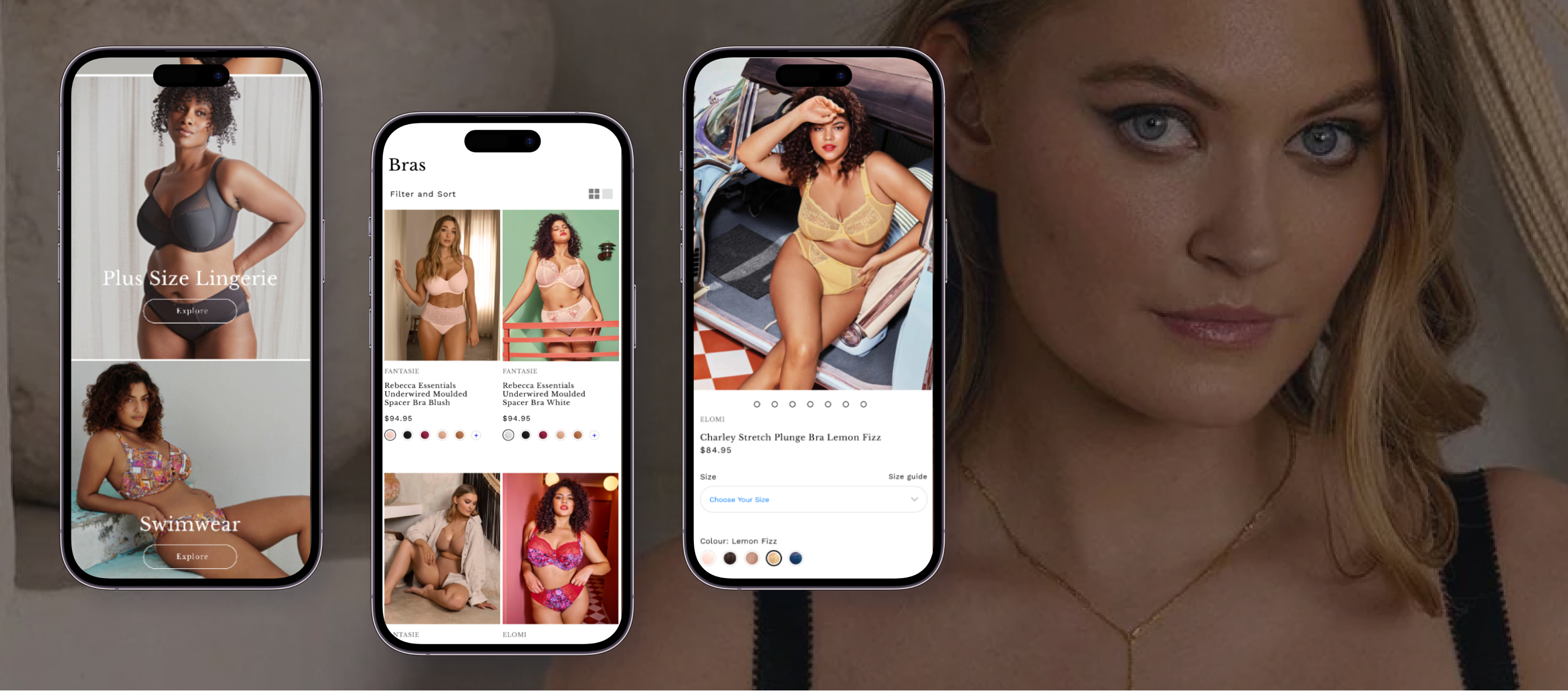 DeBra's shopify store mobile view