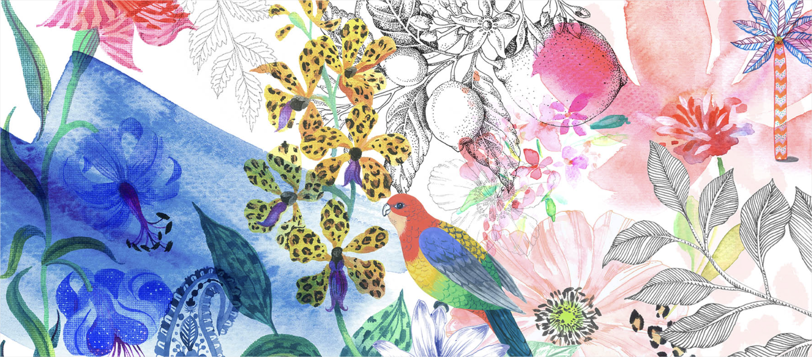 Print-Pattern creates fresh and original print designs for the fashion and textile industry.